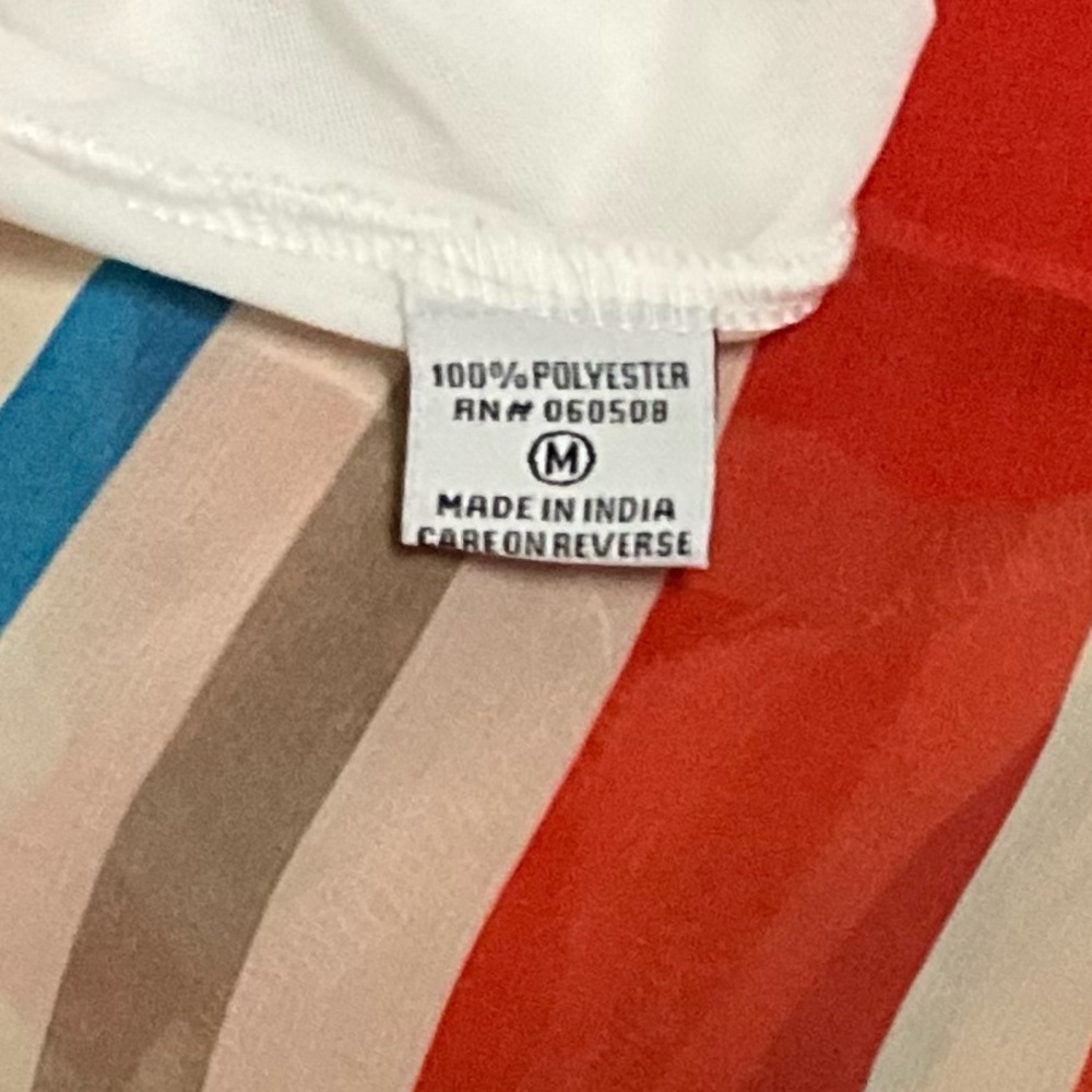 NWT Urban Cowgirl Red Light Charming Sleeveless Striped - Picture 2 of 12